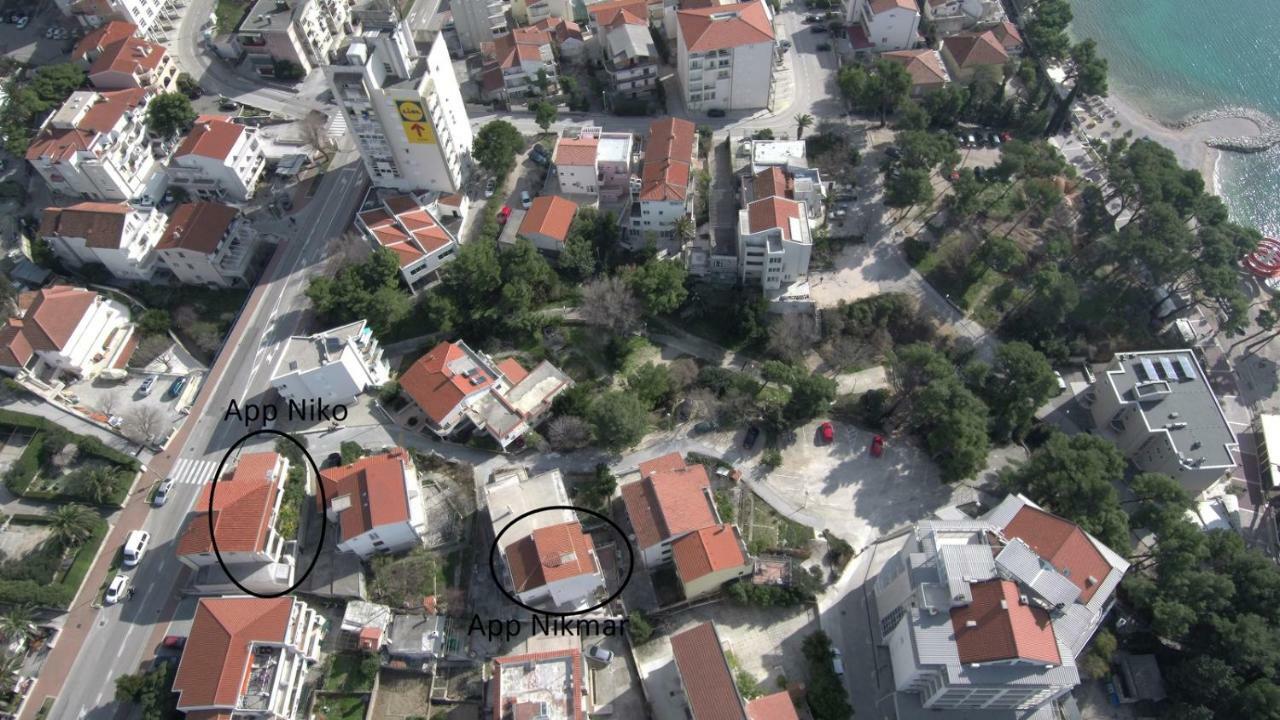 Apartmani Nikmar Makarska Exterior foto