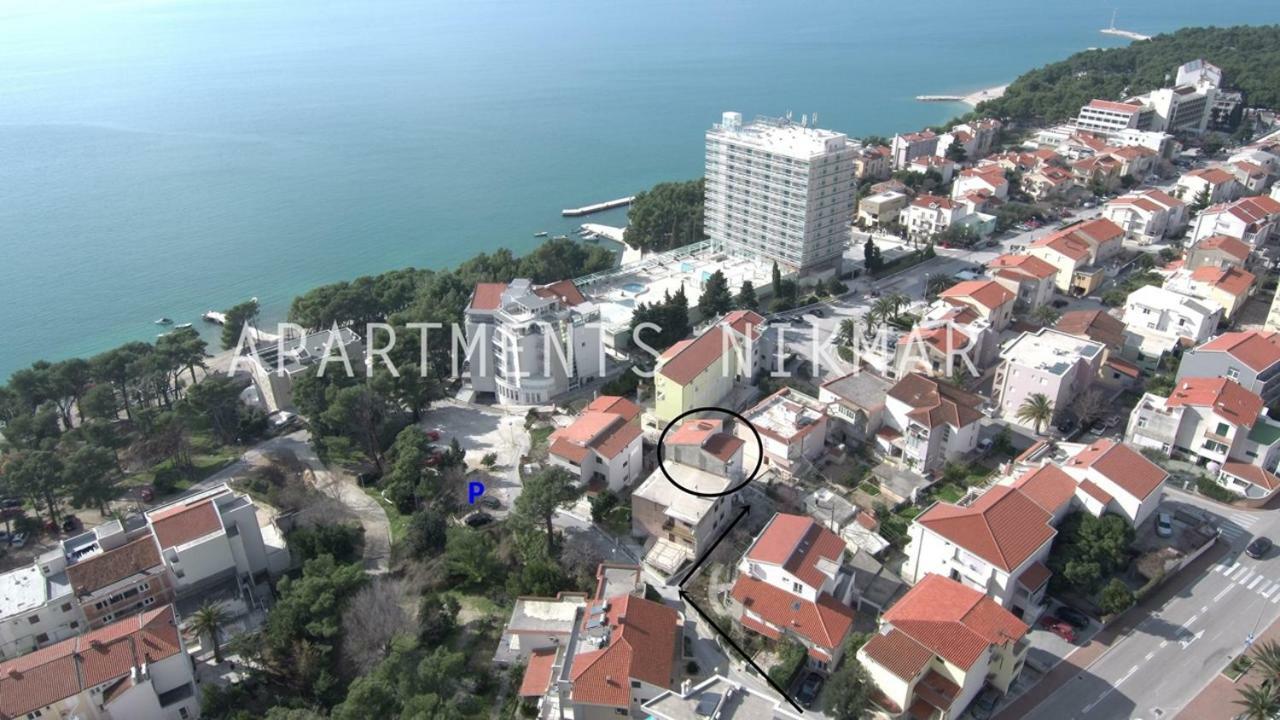 Apartmani Nikmar Makarska Exterior foto